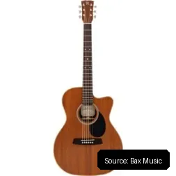 Kremona Steel String Series M25ME CW Orchestra guitarra western eléctrica-acústica