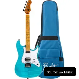 Rock Series Pathfinder Baritone Ocean Blue Electric Solid-Body Ukulele