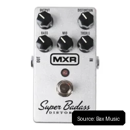 Super Badass Distortion M75 pedal de efectos