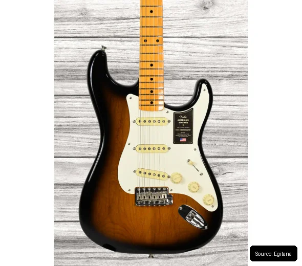 Fender American Vintage II 1957 Maple Fingerboard 2-Color Sunburst