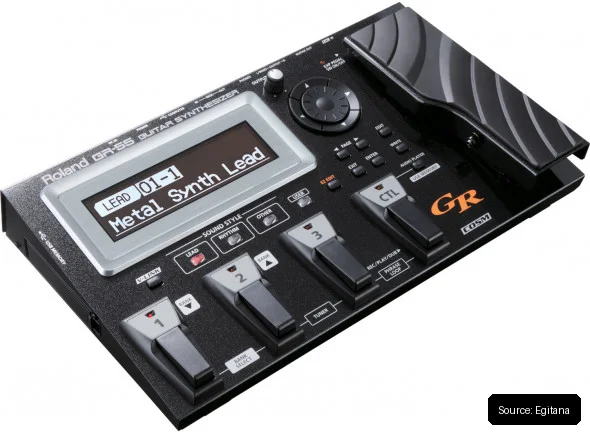 Roland GR-55S Sintetizador para Guitarra e Baixo (não inclui Pickup GK-3)