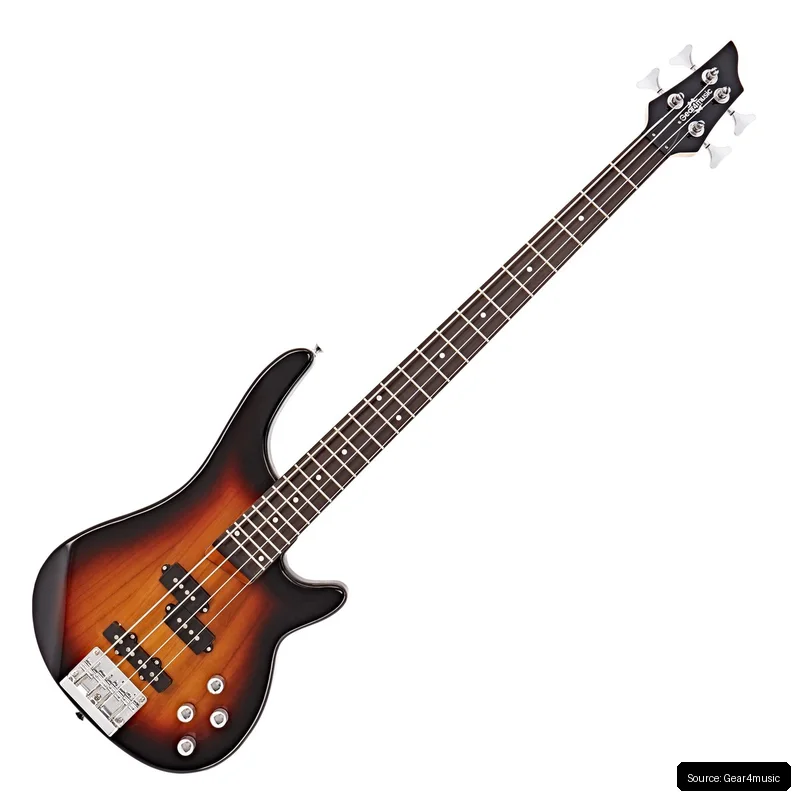 Bajo Chicago de Gear4music, Sunburst - Seminuevo