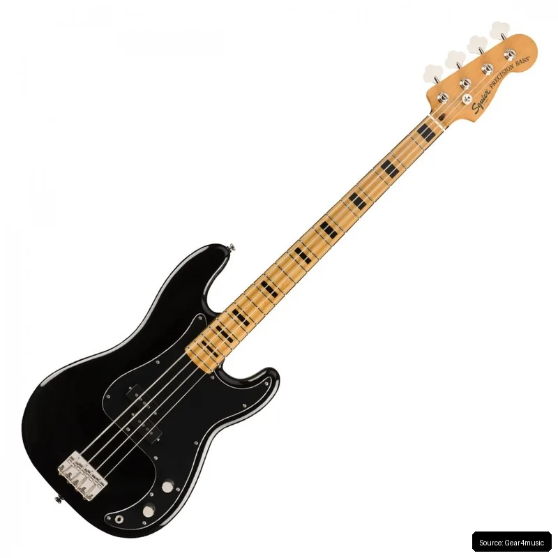 Squier Classic Vibe '70s Precision Bass, Negro - Casi nuevo
