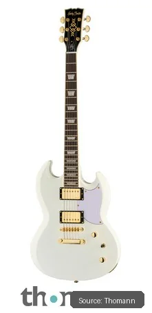 Harley Benton DC-Custom II White B-Stock