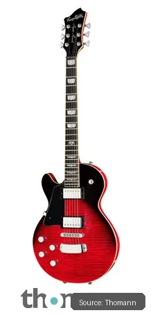 Hagstrom Super Swede Crimson Fl B-Stock