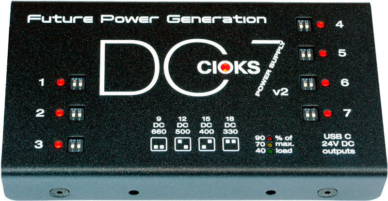 CIOKS DC7 V2 ALIMENTADOR PEDALES