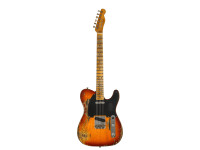 Fender Custom Shop 52 Telecaster Super Heavy Relic Aged Cherry Sunburst - Fender Custom Shop Edición L...