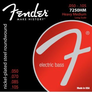 7250 BASS STRINGS NICKEL PLATED STEEL LONG SCALE 7250HM...