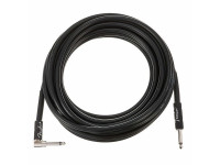 Fender Prof. Cable Angle Plug 7,5m - Cable de instrumentación, 7,5 m de longitud, Cubierta de PVC de 8...