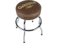 Taburete con logo Gretsch 1883 de 25 pulgadas. - Asiento acolchado de espuma, Logotipo Gretsch 1883 en...