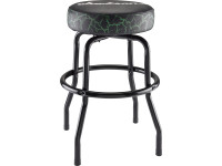 Taburete Jackson color verde craquelado de 25