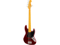 Fender American Professional Jazz Bass V Oxblood - Bajo eléctrico de 5 cuerdas fabricado en EE. UU., D...